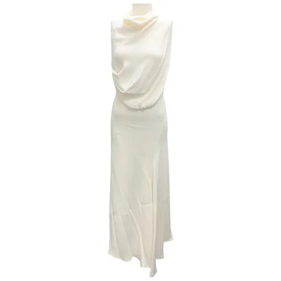 Acler | Dresses | Acler Ivory Indiannah Draped Jersey Dress | Poshmark
